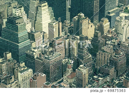 ニューヨーク、摩天楼 69875363
