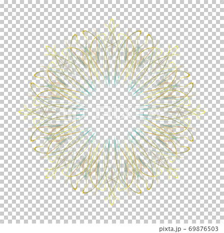 美しい八角形(背景透過PNG)　20200927_010 69876503