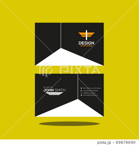 Modern and stylish business card work 69876690