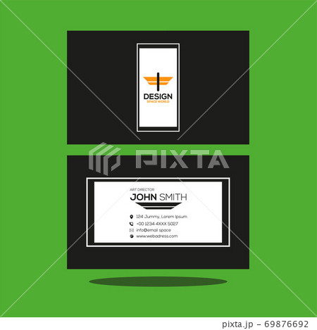 Modern and stylish business card work Modern and stylish business card work 69876692