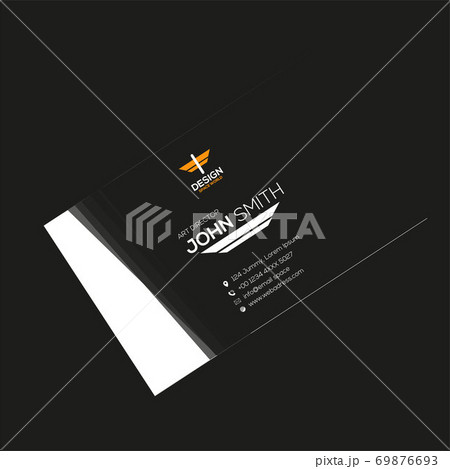 Modern and stylish business card work Modern and stylish business card work 69876693