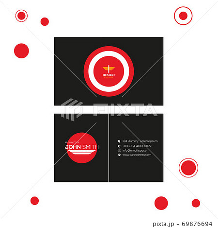 Modern and stylish business card work Modern and stylish business card work 69876694