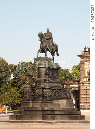 Monument to Saxon King Johann in Dresden 69877022
