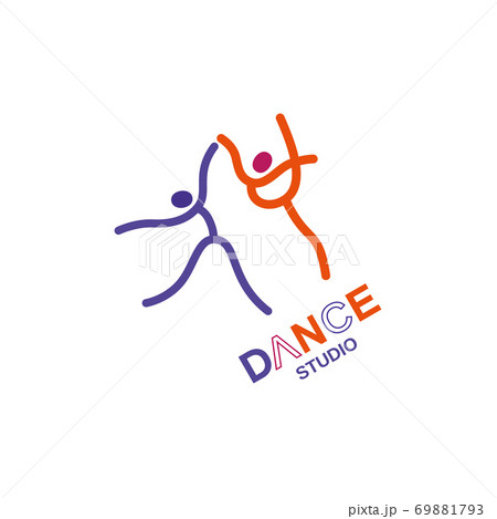 Dance Icon Conceptのイラスト素材