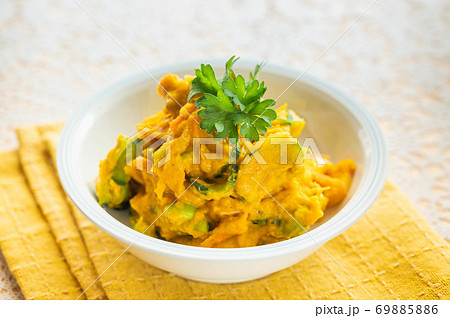 かぼちゃのサラダ 69885886