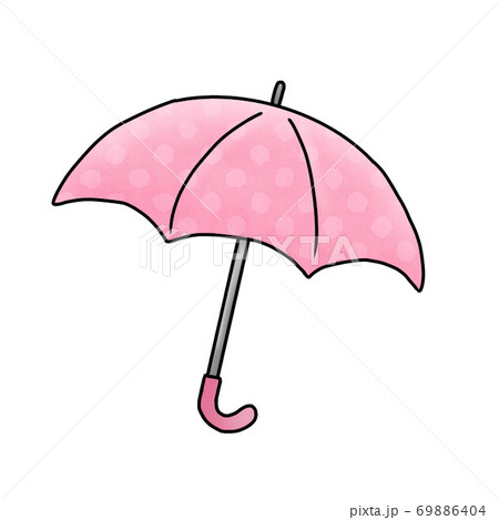ピンク色の傘 ピンク色の傘 69886404