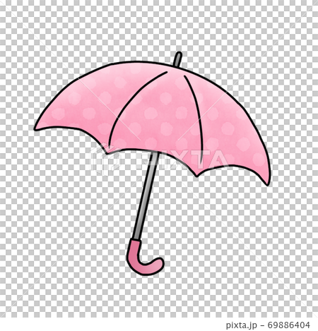 粉紅色的傘 69886404
