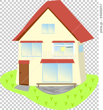Simple home illustration Simple home illustration 69888057