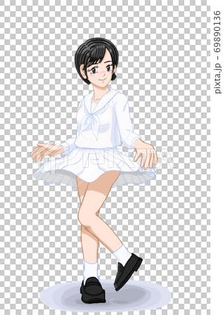 Jk Yuna Skirt Hirari 23 69890136