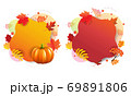 Autumn Banners With White Background 69891806