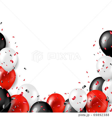 Black Friday Big Sale Poster With Balloons 69892388
