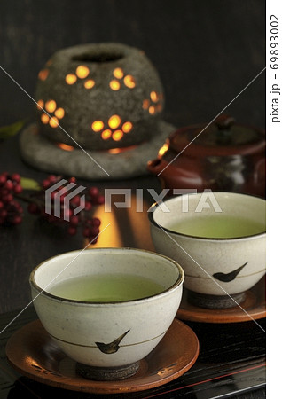 茶香炉とお茶 69893002