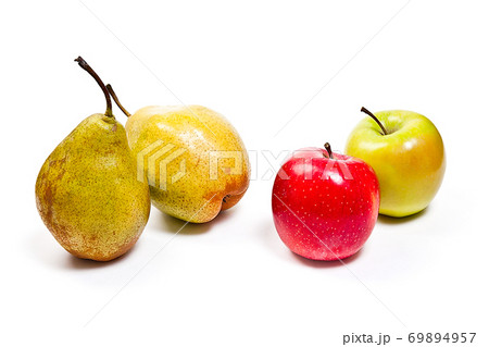 Ripe juicy fruit isolated on white background. With clipping path. Ripe juicy fruit isolated on white background. With clipping path. 69894957