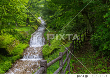 牛伏川本流水路【夏】 牛伏川本流水路【夏】 69895293
