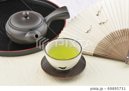 扇子とお茶 扇子とお茶 69895731