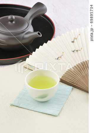扇子とお茶 扇子とお茶 69895734