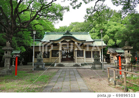 鳴海八幡宮、拝殿〈愛知県名古屋市〉 鳴海八幡宮、拝殿〈愛知県名古屋市〉 69896513