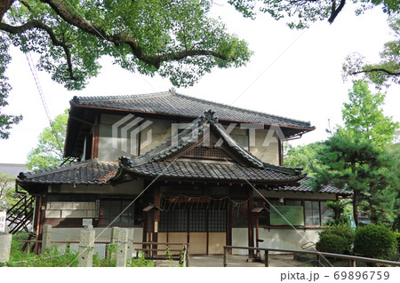 鳴海八幡宮、歴史的建造物に認定された社務所〈愛知県名古屋市〉 鳴海八幡宮、歴史的建造物に認定された社務所〈愛知県名古屋市〉 69896759