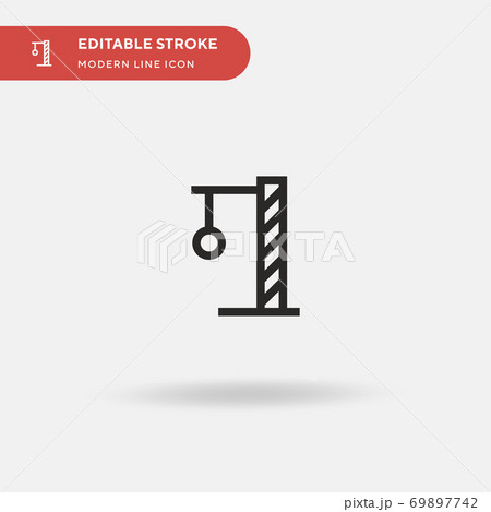 Animals Simple vector icon. Illustration symbol design template for web mobile UI element. Perfect color modern pictogram on editable stroke. Animals icons for your business project 69897742