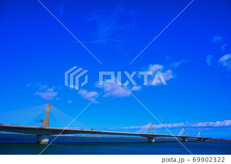 伊勢湾岸自動車道トゥインクル木曽川橋 伊勢湾岸自動車道トゥインクル木曽川橋 69902322