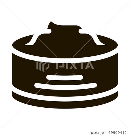 Protect Cream Container Icon Illustration Protect Cream Container Icon Illustration 69909412