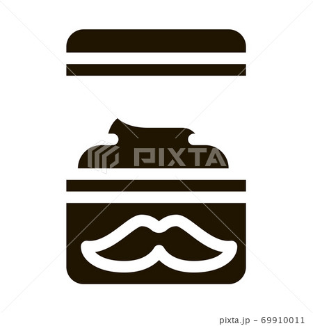 Shaving Cream Container Icon Illustration 69910011