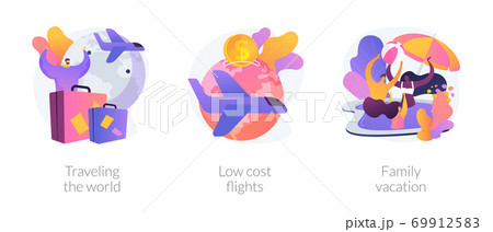 Summer recreation and adventure abstract metaphors 69912583