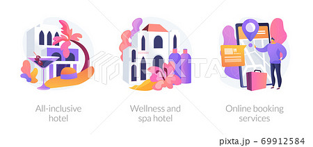 Luxury hotels abstract metaphors 69912584