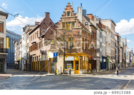 Meir Street Antwerp Belgium 69915388