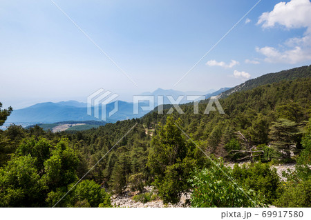 Panoramic view of Kemer, Turkey 69917580