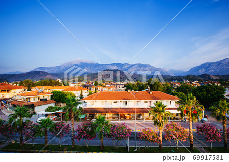 Panoramic view of Kemer, Turkey 69917581