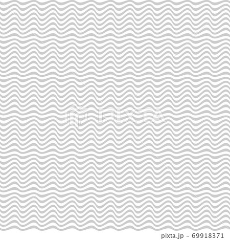 Seamless wavy lines pattern. White textured background. 69918371