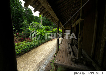 久米島 上江洲家住宅の写真素材