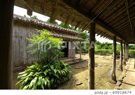 久米島 上江洲家住宅の写真素材