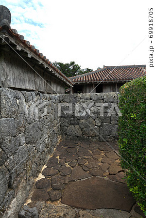 久米島 上江洲家住宅の写真素材