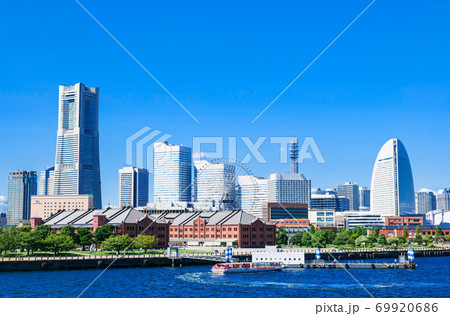 横浜　赤レンガ倉庫とみなとみらい 69920686