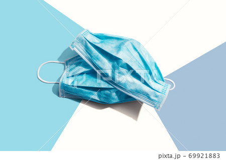 Blue surgical masks 69921883