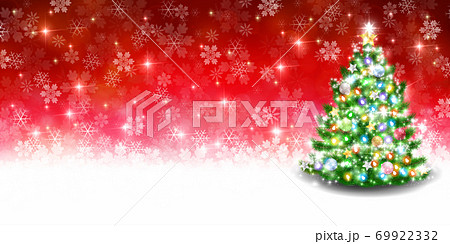 クリスマス　雪　冬　背景 69922332