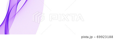 背景イラスト：アブストラクト、曲線、幾何学模様、湾曲、サウンドウェーブ 69923188