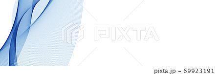 背景イラスト：アブストラクト、曲線、幾何学模様、湾曲、サウンドウェーブ 69923191