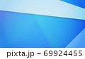 図形を使用した青いシンプルな背景 69924455