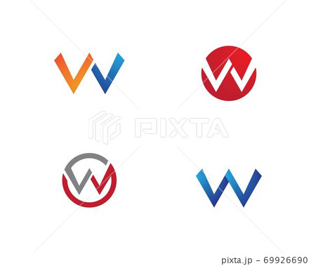 W Letter Logo Business W Letter Logo Business 69926690