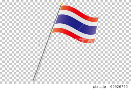 新世界の国旗2:3Verグラデーション波ポール タイ 新世界の国旗2:3Verグラデーション波ポール タイ 69926753