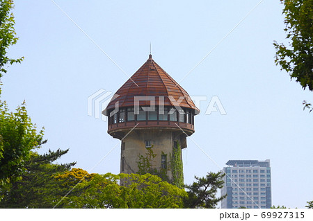 Higashiyama Water Tower Nagoya City Aichi Stock Photo