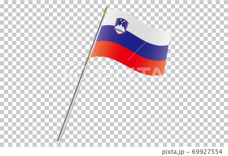 Flag of the New World 2: 3 Ver Gradation Wave Pole Slovenia 69927554