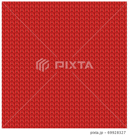 手編みニット（メリヤス編み） 69928327