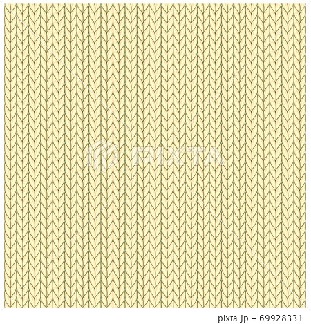 手編みニット（メリヤス編み） 69928331