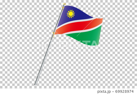 Flag of the New World 2: 3 Ver Gradation Wave Pole Namibia Flag of the New World 2: 3 Ver Gradation Wave Pole Namibia 69928974