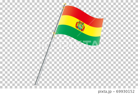 Flag of the New World 2: 3 Ver Gradation Wave Pole Bolivia 69930152