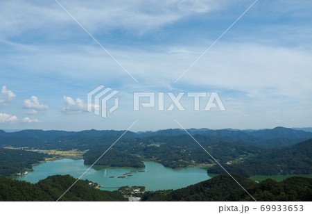 湖 韓国 風景 69933653